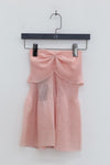 SWAYING/KNIT Bow Tube Top SW22SST02 Light Pink PS47